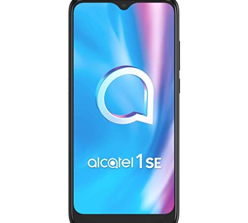 Alcatel 1SE 2021 - Smartphone 6.22" (Procesador octacore, 6GB RAM, 64 GB ROM, Ampliable MicroSD, 3x cámaras 13MP +5MP+2MP+ Frontal 5MP, batería de 4000mAh) Gris