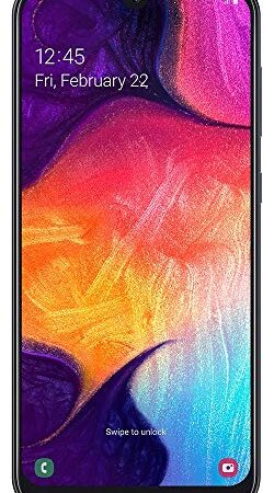 Samsung Galaxy A50 SM-A505F 16,3 cm (6.4") 128 GB 4G Negro 4000 mAh - Smartphone (16,3 cm (6.4"), 1080 x 2340 Pixeles, 2,3 GHz, 128 GB, 5 MP, Negro) [Otra Versión Europea]