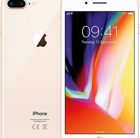 Apple iPhone 8 Plus 64GB Unlocked - Gold (Renewed)