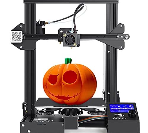 Creality Ender 3 Impresora 3D de Aluminio,DIY, con reanudación de impresión, 220x220x250mm