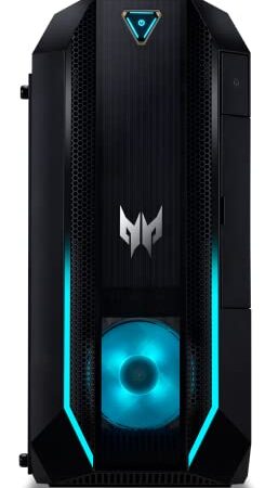 Acer Predator Orion 3000 PO3-630 - Ordenador de Sobremesa Gaming (Intel Core i7-11700F, 16 GB RAM, 1 TB SSD, NVIDIA GeForce RTX 3070, 2.5 GHz, Sin Sistema Operativo, Ethernet, Wi-Fi) - PC Gaming Negro