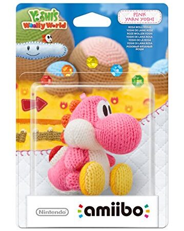 amiibo Pink Yarn Yoshi, Estándar, Unabhängig, Muñecos, Aktion, Figur