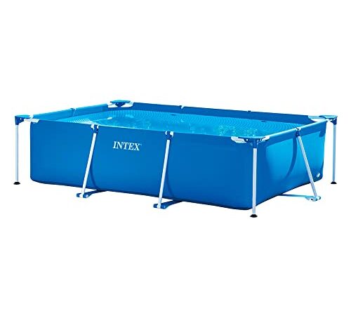 Intex 28272NP Small Frame - Piscina desmontable, 300 x 200 x 75 cm, 3.834 litros, azul