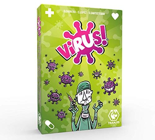 Tranjis Games - Virus! - Juego de cartas (TRG-01vir)