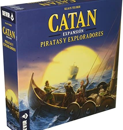 CATAN - Expansión Piratas y Exploradores Juego de Mesa, Multicolor (Devir BGPIREX)
