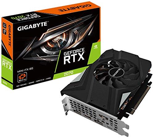 GIGABYTE Tarjeta Grafica RTX 2070 Mini ITX 8GB