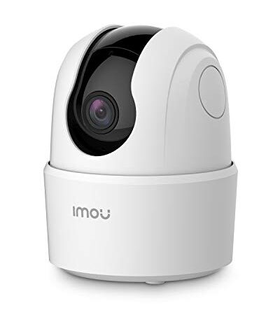 Imou Cámara IP WiFi Interior 1080P con Detección de Humano, Cámara de Vigilancia WiFi Interior 360° con Sirena, Audio Bidireccional, Modo de Privacidad, Detección de Sonidos Extraños, Work with Alexa