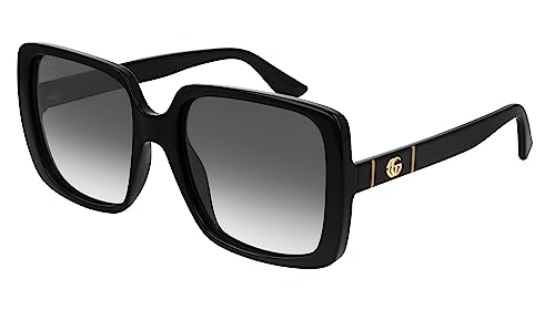 Gucci Gafas de Sol GG0632S Black/Grey Shaded 56/20/145 mujer