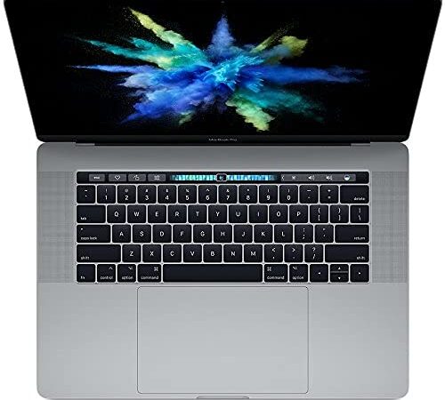 2017 Apple Macbook Pro Retina con Intel Core i7 de 2,9 GHz (15 pulgadas, 16 GB de RAM, 512 GB de almacenamiento SSD) AZERTY - Gris espacial (Reacondicionado)