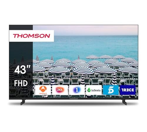 THOMSON 43 Pulgadas (108 cm) Easy TV Full HD LED TV – 43FD2S13-2023