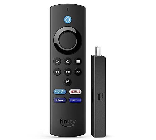 Amazon Fire TV Stick Lite con mando por voz Alexa | Lite (sin controles del TV), streaming HD