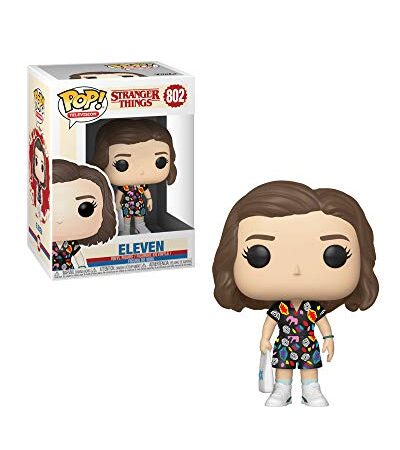 Funko POP! Vinyl: Television: Stranger Things: Eleven In Mall Outfit, Multi - Figuras Miniaturas Coleccionables Para Exhibición - Idea De Regalo - Mercancía Oficial - Juguetes Para Niños Y Adultos