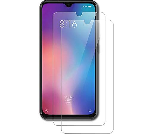 AICEK [2-Pack Protector de Pantalla Xiaomi Mi 9 SE, Cristal Templado para Xiaomi Mi 9 SE Vidrio Templado Xiaomi 9 SE Cristal Screen Protector (5,97 Pulgadas)