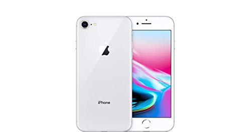 Apple iPhone 8 64GB Silver (Renewed)