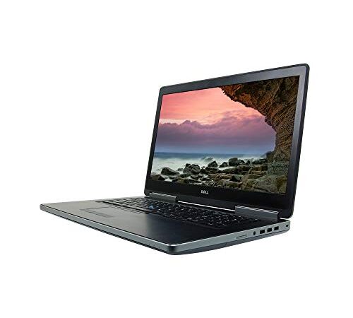 Dell Precision 7710 Laptop FHD de 17,3", Core i7-6820HQ 2,7 GHz, 32 GB de RAM, disco de estado sólido de 1 TB, Windows 10 Pro 64Bit, (reacondicionado certificado)