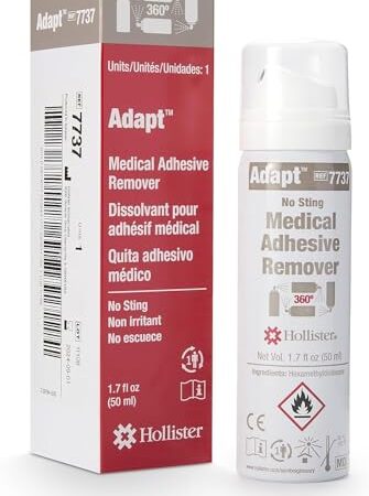 Hollister Adapt - Removedor de adhesivos médicos, sin picadura, 360 ° spray 1.7 oz