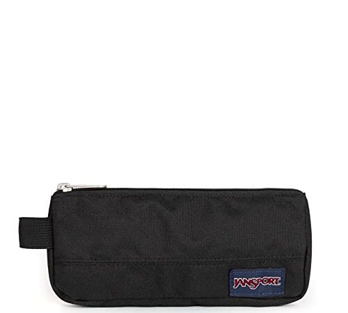 JanSport Basic Accessory Pouch, Estuche pequeña, 0.5 L, 9 x 21 x 2.5 cm, Black