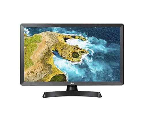 LG 24TQ510S-PZ - Monitor Smart TV de 24'' HD, amplio ángulo de visión, LED con Profundidad de Color, WebOS22, Asistentes de Voz (ThinQ, Google y ALEXA), Compatible con apps de Cloud Gaming: Stadia