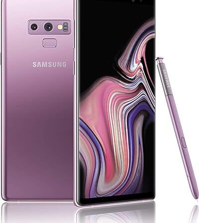 SAMSUNG Galaxy Note 9, 128GB, Violeta (Reacondicionado), Original de fábrica (Corea del Sur), Exclusivo para el Mercado Europeo (Versión Internacional)