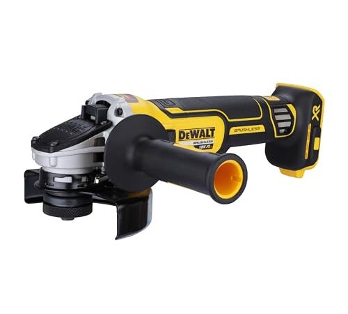 DEWALT DCG405N - Amoladora angular para 125 mm, 18 V XR, sin disco y sin cargador/batería