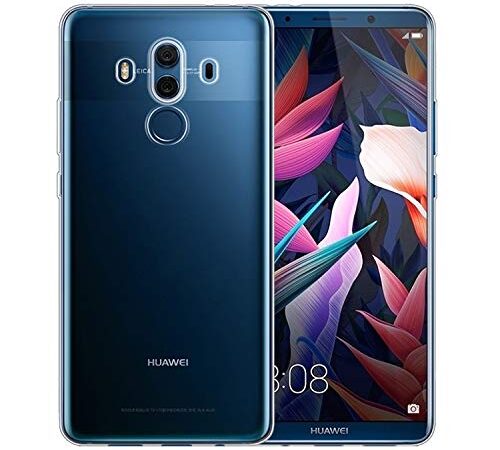 NEW'C Funda para Huawei Mate 10 Pro, Anti- Choques y Anti- Arañazos, Silicona TPU, HD Clara