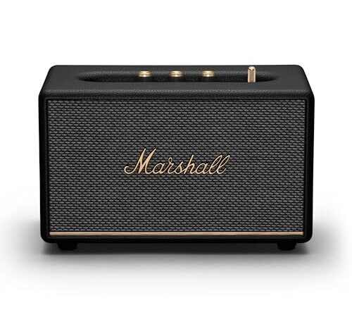 Marshall Acton III Altavoz Bluetooth inalámbrico, Negro