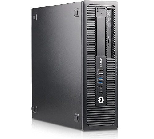 HP EliteDesk 800 G1 - Ordenador de sobremesa (Intel Core i5-4570, 16GB de RAM, Disco SSD 240GB, Lector DVD, Windows 10 Pro ES 64) - Negro (Reacondicionado)