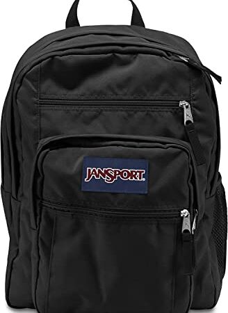 JanSport Big Student Backpack (Black/Black, One Size)